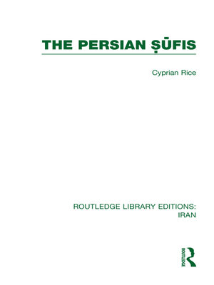 cover image of The Persian Sufis (RLE Iran C)